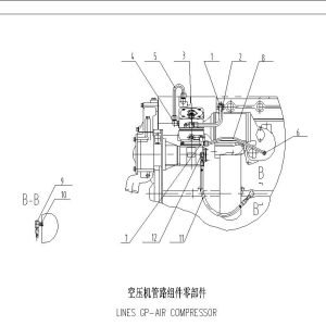 FL958 LINES GP-AIR COMPRESSOR