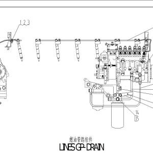 FL958 LINES GP-DRAIN
