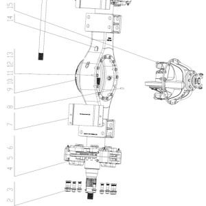 STR L58 Axle Assembly
