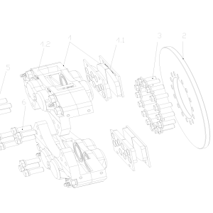 STR L58 Braking Assembly