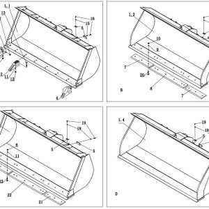 STR L58 Bucket Assembly