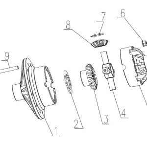 STR L58 Diff. Assembly