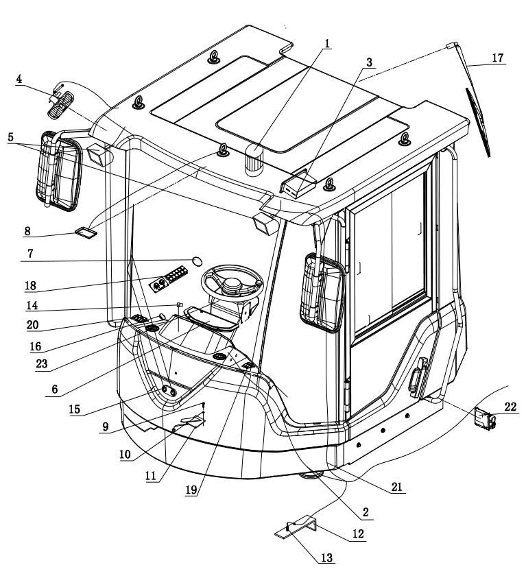 STR L58 Driver Cab Wiring