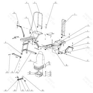 STR L58 Floor Board Assembly