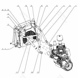 STR L58 Radiator And Piping