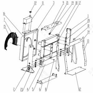 STR L58 Radiator Assembly